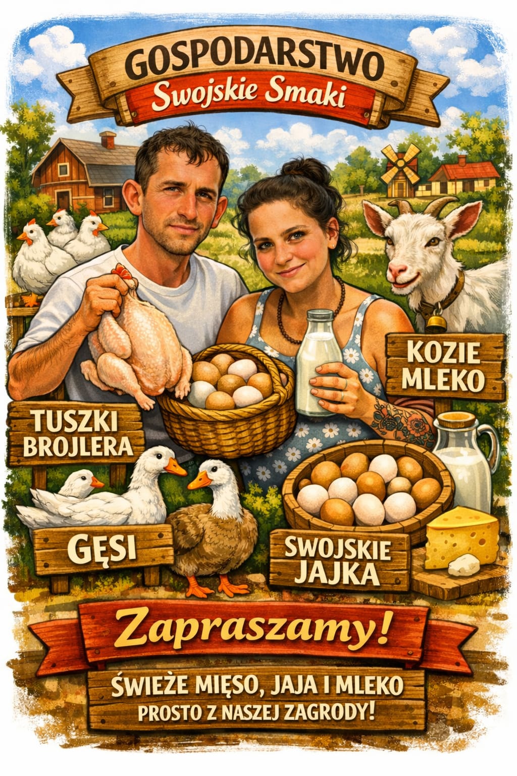 Kurka Gabryśka Swojskie Smaki